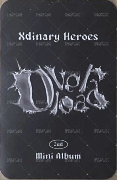 Overload sw 特典卡 預購 背面