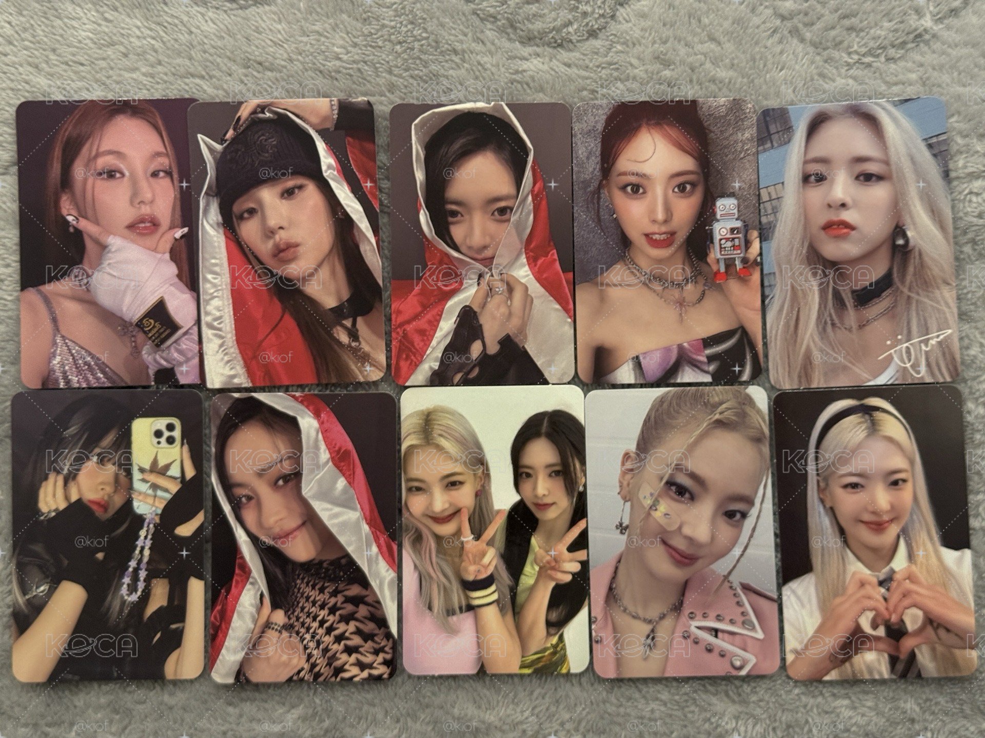 ITZY 小卡 sw2 雙人卡 粒娜cp卡