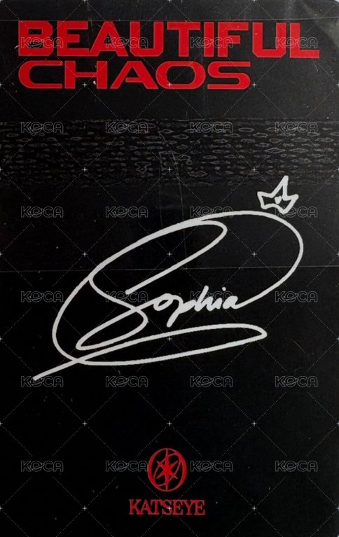 迷二 專輯卡 Beautiful Ver. 背面