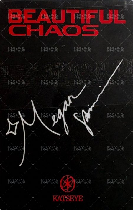 迷二 專輯卡 Beautiful Ver. 背面