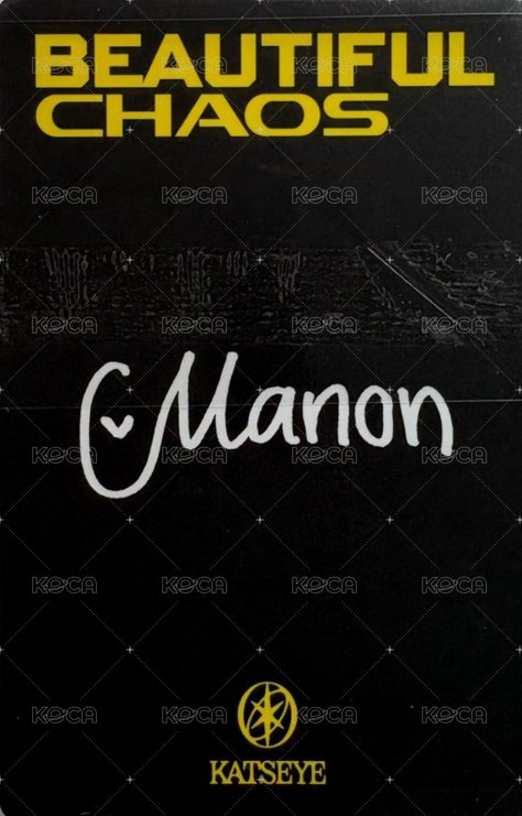 迷二 專輯卡 Chaotic Ver. 背面