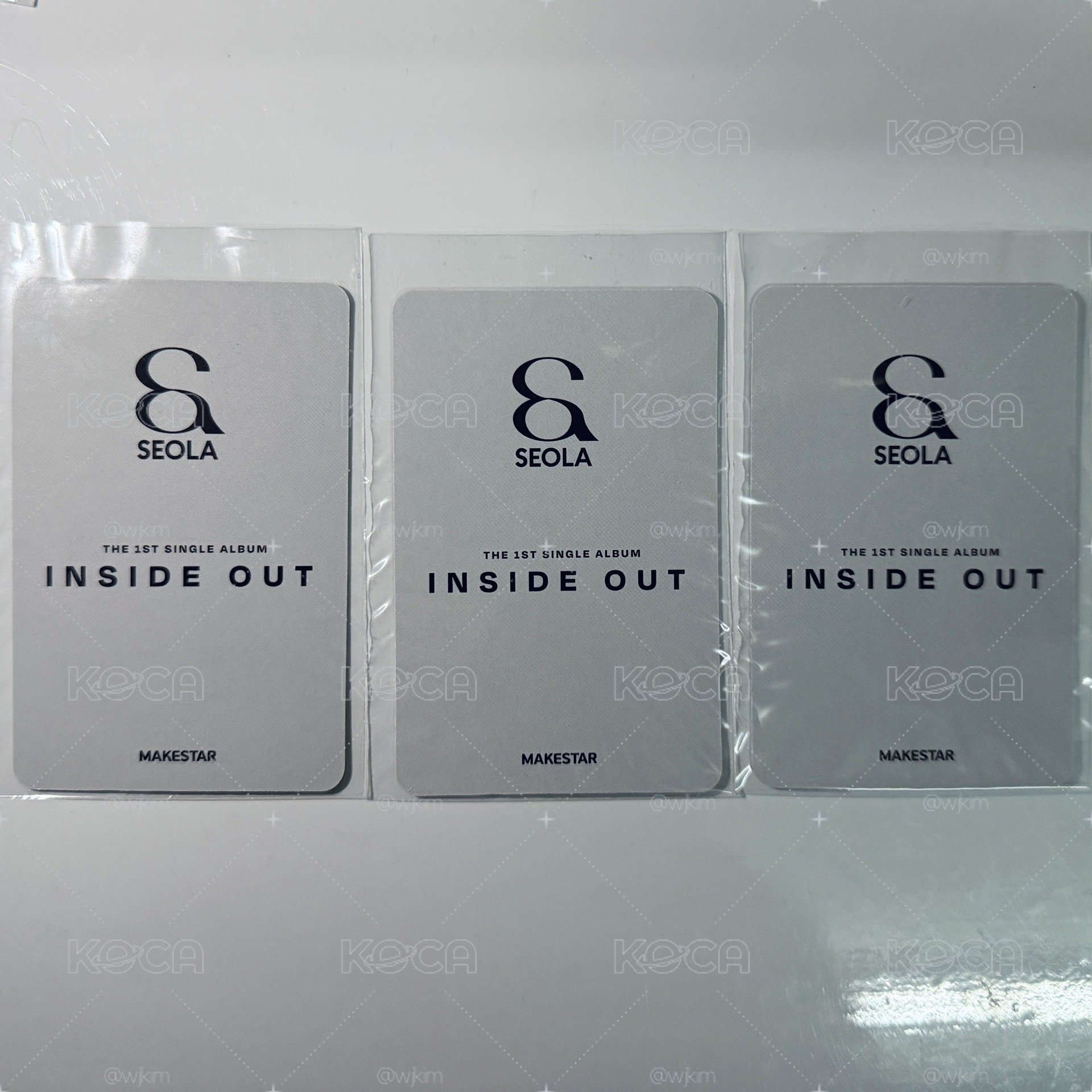 Seola MS 1.0 韓國簽售 線下 INSIDE OUT WJSN