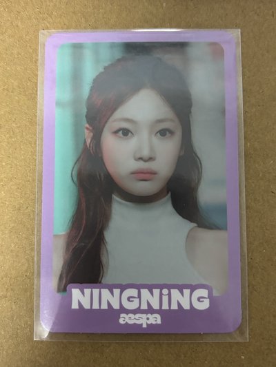aespa NingNing 寧 ctmi 隨機卡 紫版寧 寧-29