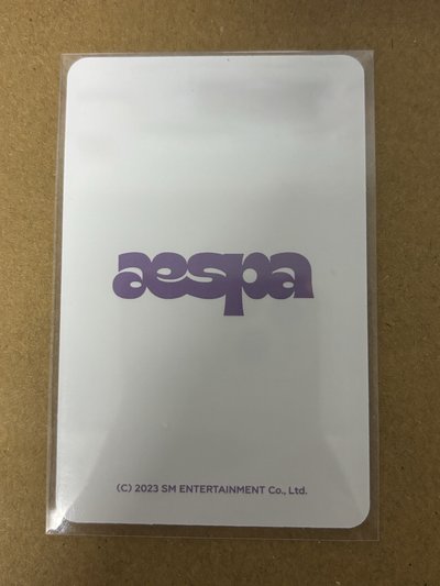 aespa NingNing 寧 ctmi 隨機卡 紫版寧 寧-29
