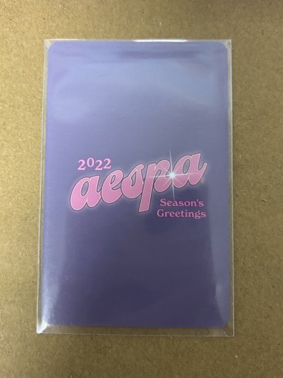 aespa NingNing 寧 2022年曆 fp 特典卡 特典寧 寧-33