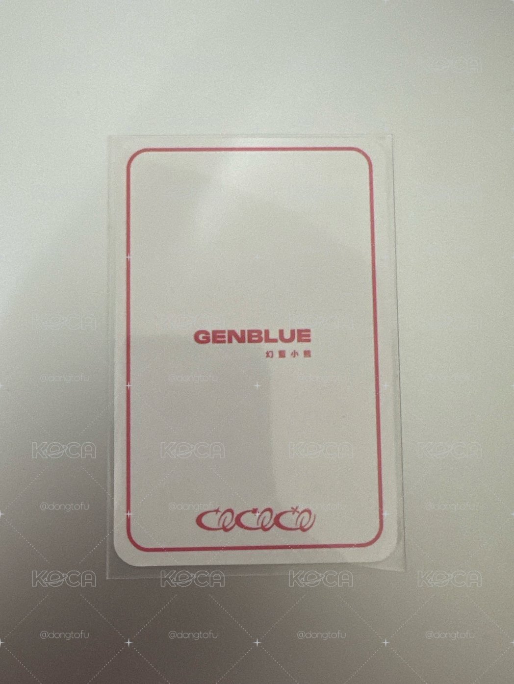 COCOCO 團體專輯卡 