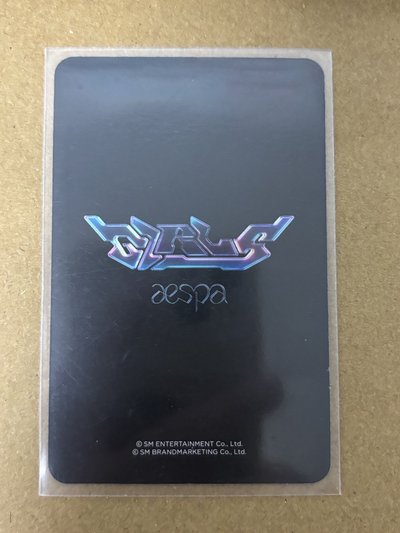 aespa NingNing 寧 Girls sm 簽售卡 應募寧 寧-44