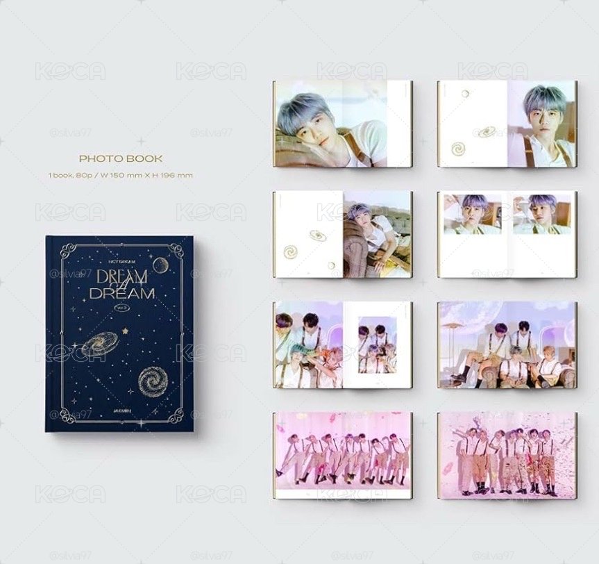 NCT Dream Photo book Dream A Dream ver. 寫真 PB 渽民 仁俊