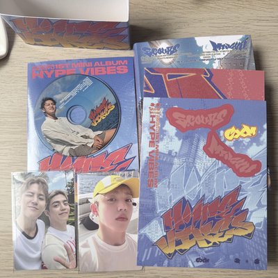 에스쿱스X민규 1st Mini Album ‘HYPE VIBES’ 全專