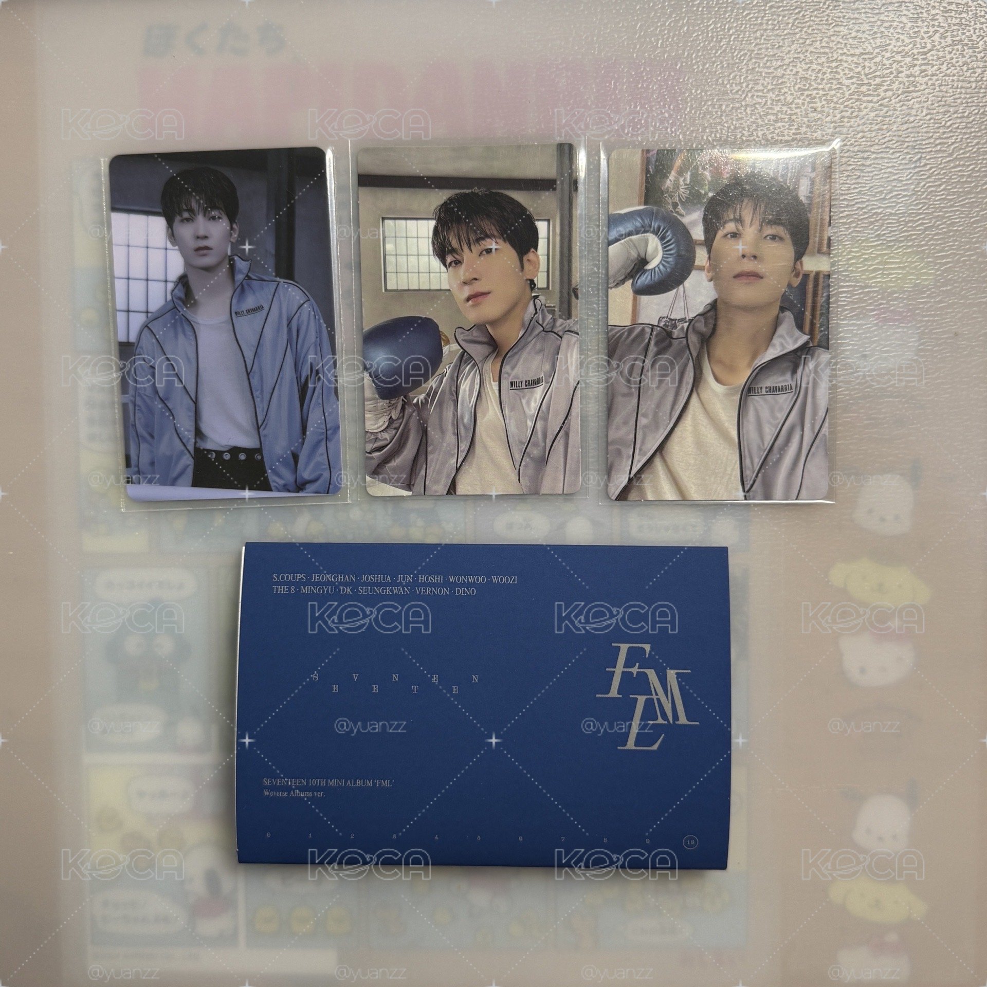 SEVENTEEN 迷10 FML 電子專 專卡 全圓佑
