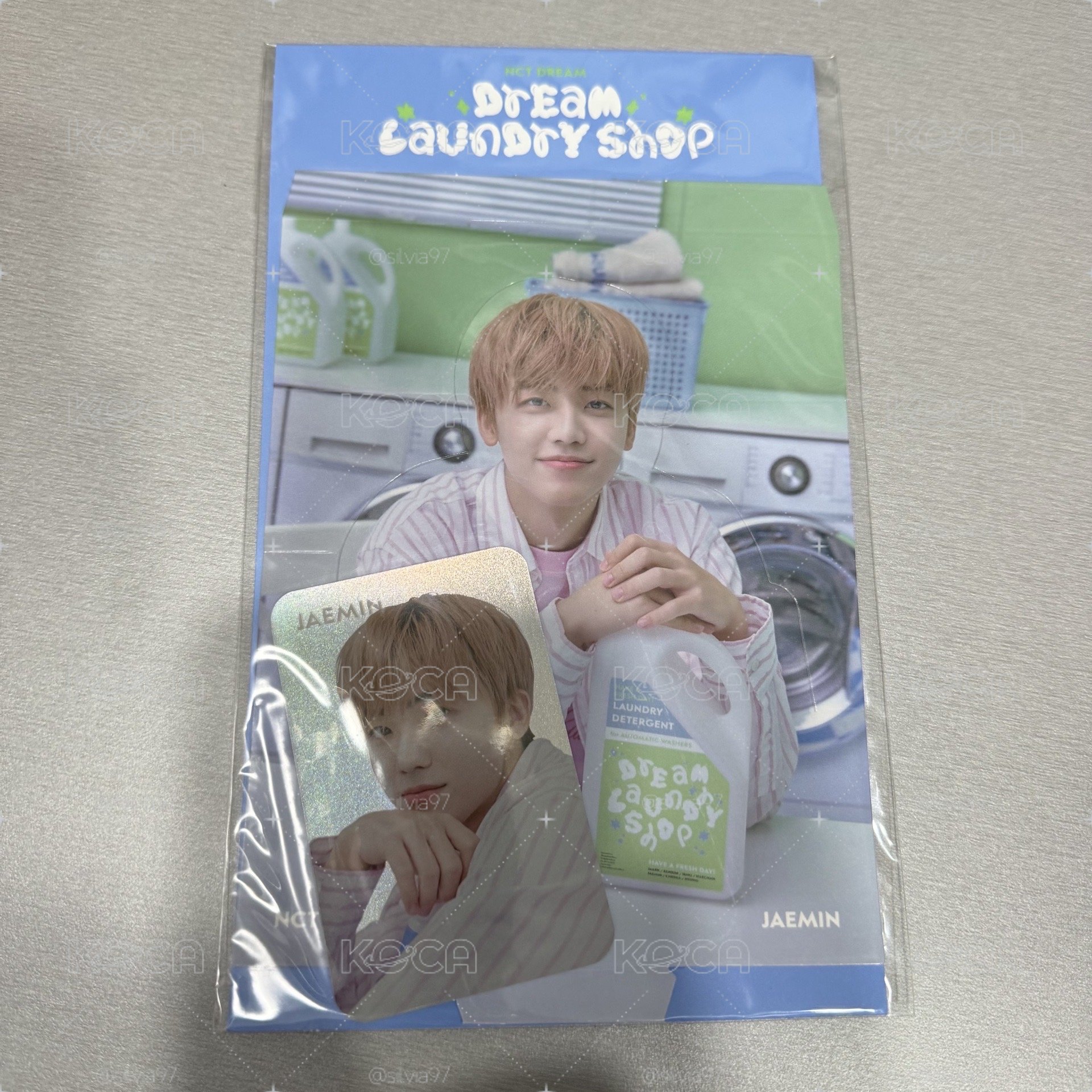 NCT Dream Launsry 洗衣房 立牌 一期 閃卡 渽民