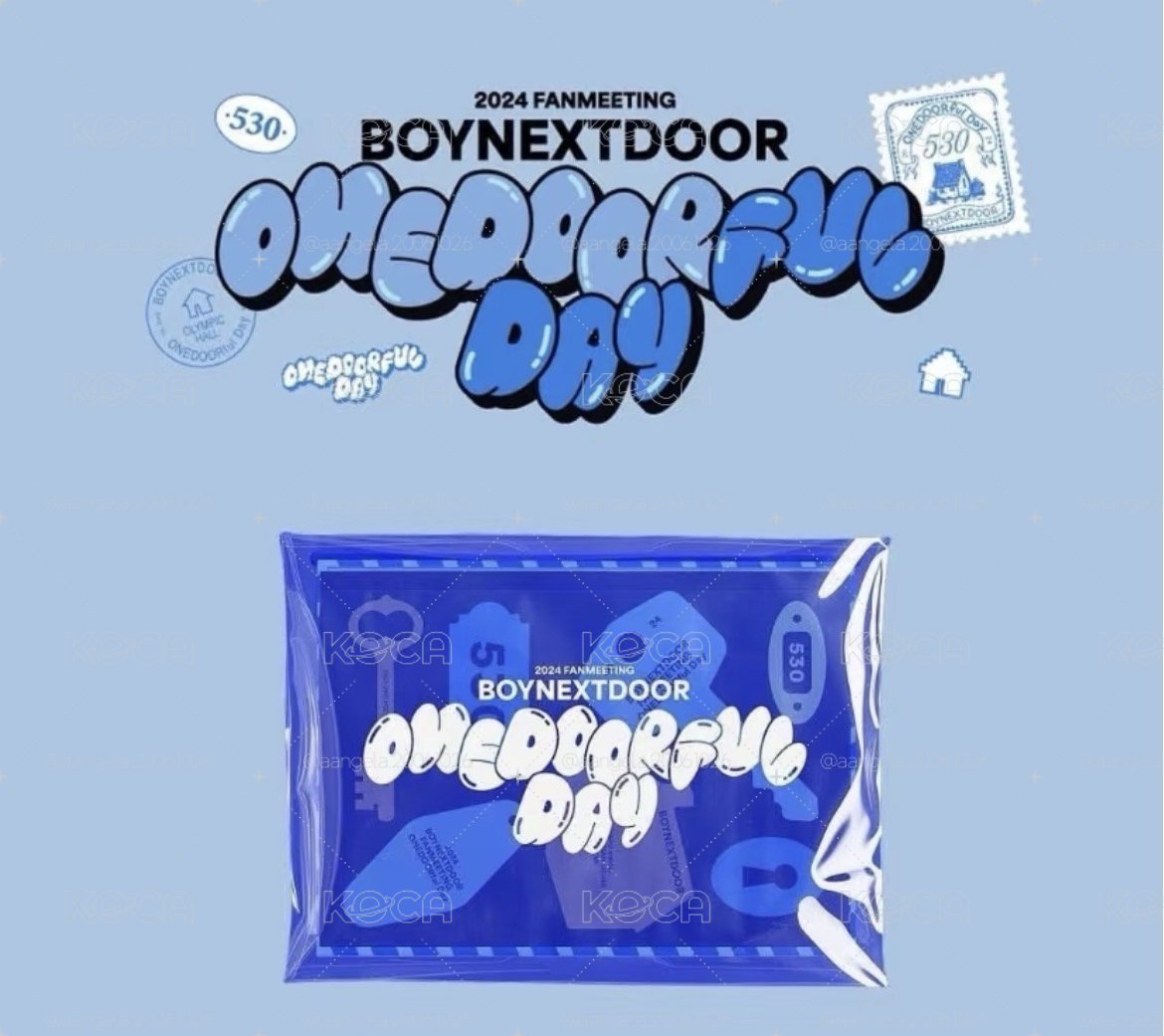 ［Boynextdoor飯咪回憶錄］QR未掃含特典