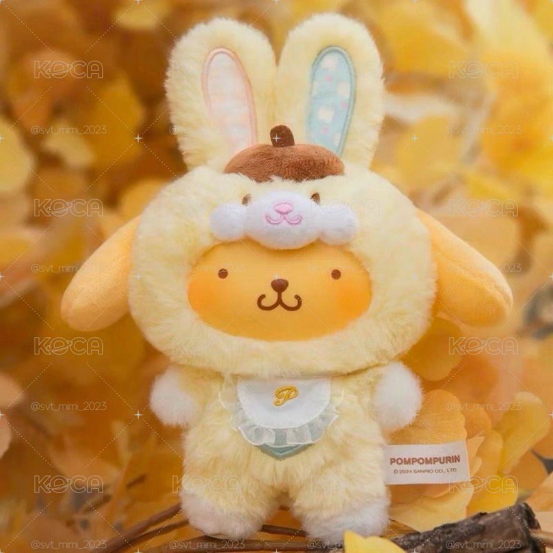 三麗鷗 🎀TOPTOY 精靈兔 毛絨掛件 布丁狗 確認款