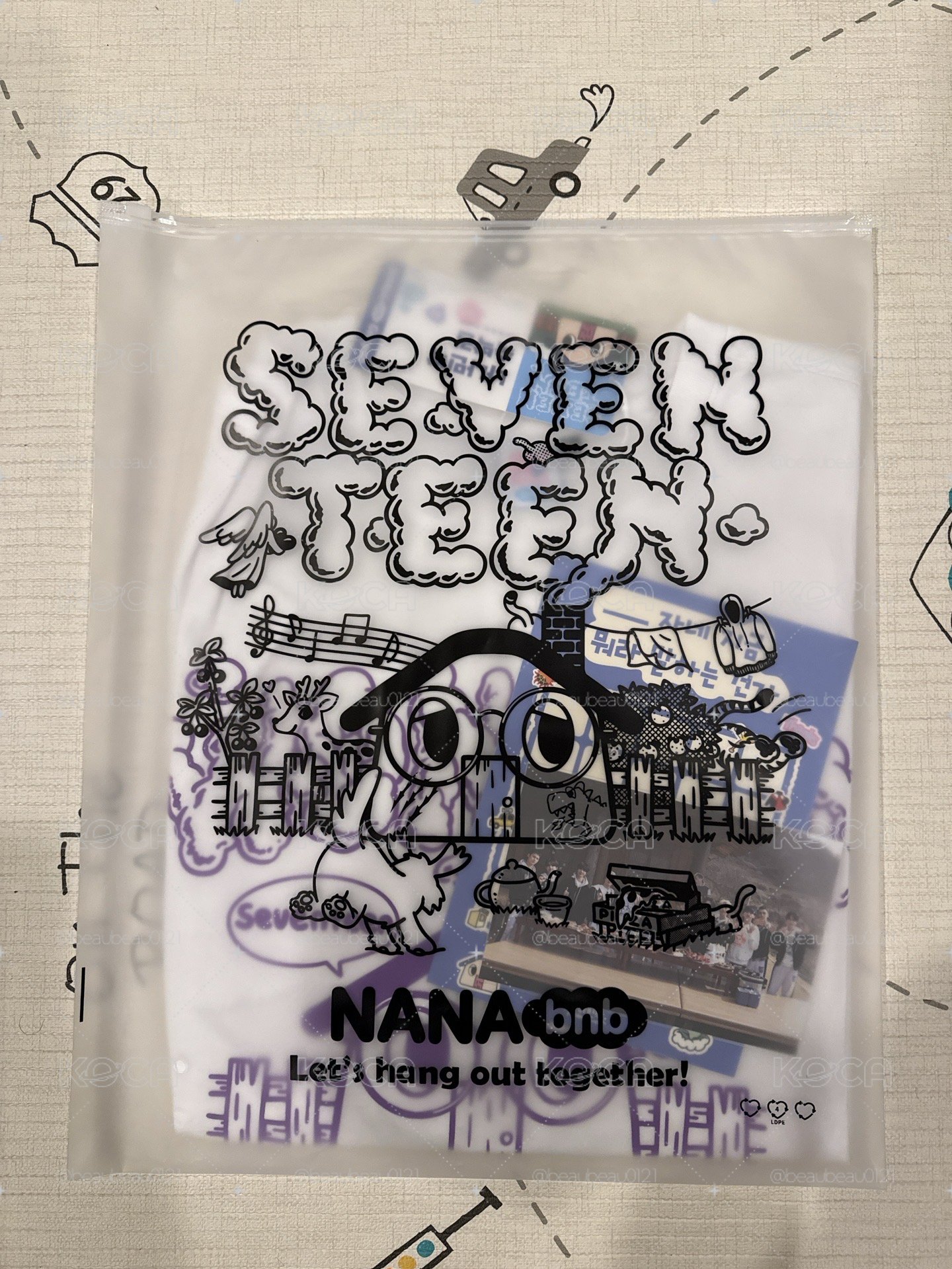 seventeen Nana bnb T-shirt(圓佑)