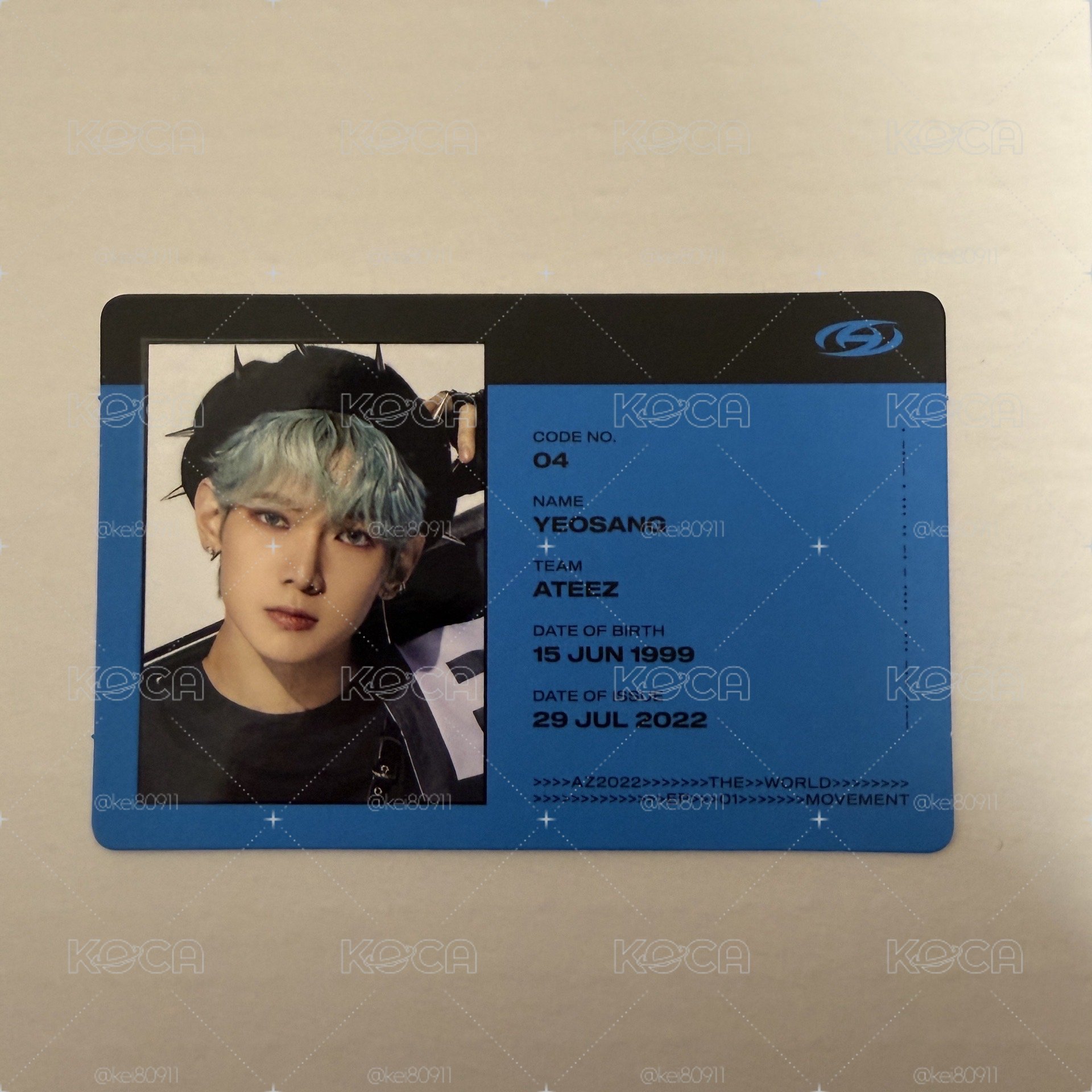 Movement 專輯卡 A ver. ID