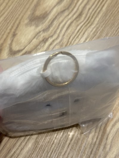 自嘲熊 名創優品 白熊零錢包