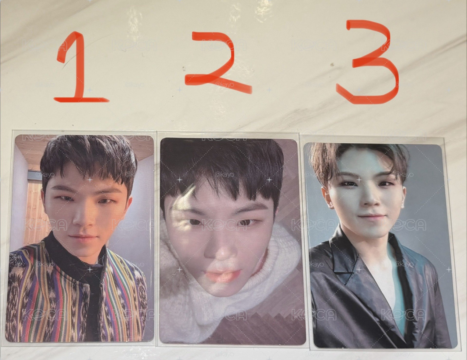 SEVENTEEN Woozi 小卡