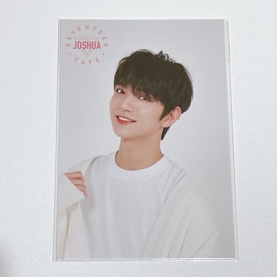 Seventeen 18cafe 洪知秀明信片