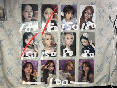 NMIXX 全員特典卡 耳機友 撒星星 夏至未至