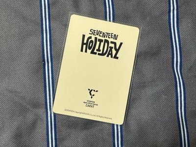 2025 Holiday Seventeen 日本會員 續會卡 李燦 Dino