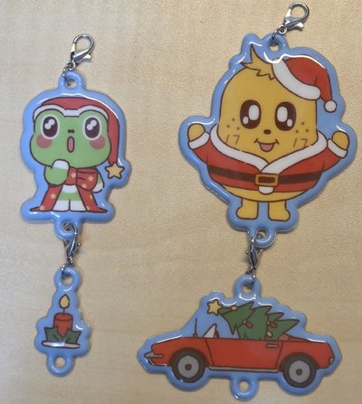 聖誕 Miniteen 鑰匙圈吊飾 八＆奎