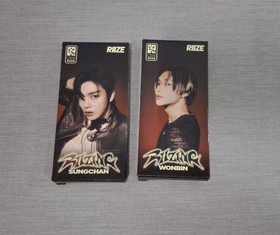 RIIZE 正規一輯 ODYSSEY 炤熙單封空專 迷一RIIZING 出道專 空專