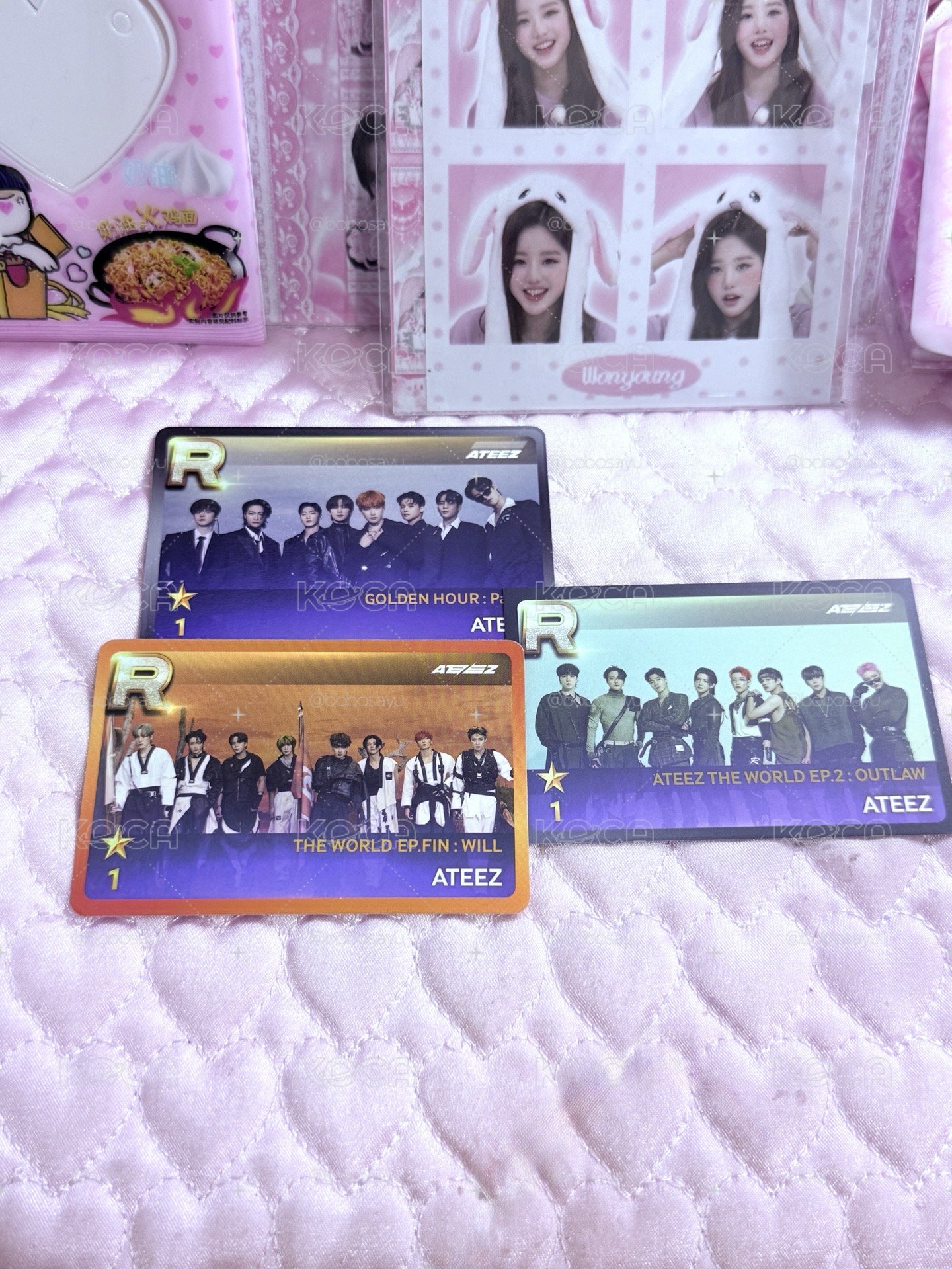 ateez 團體小卡