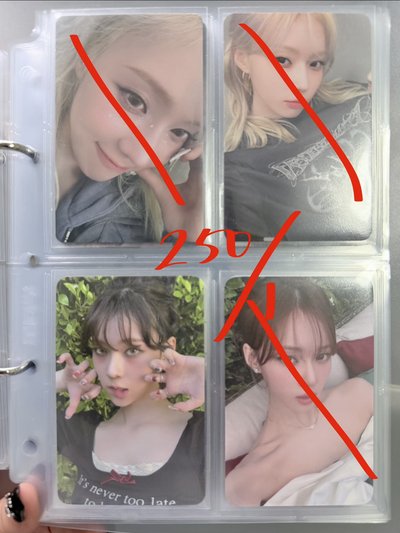 直接私我要哪張單獨開賣場（劃掉無了