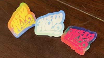 HOW? 預售特典別針