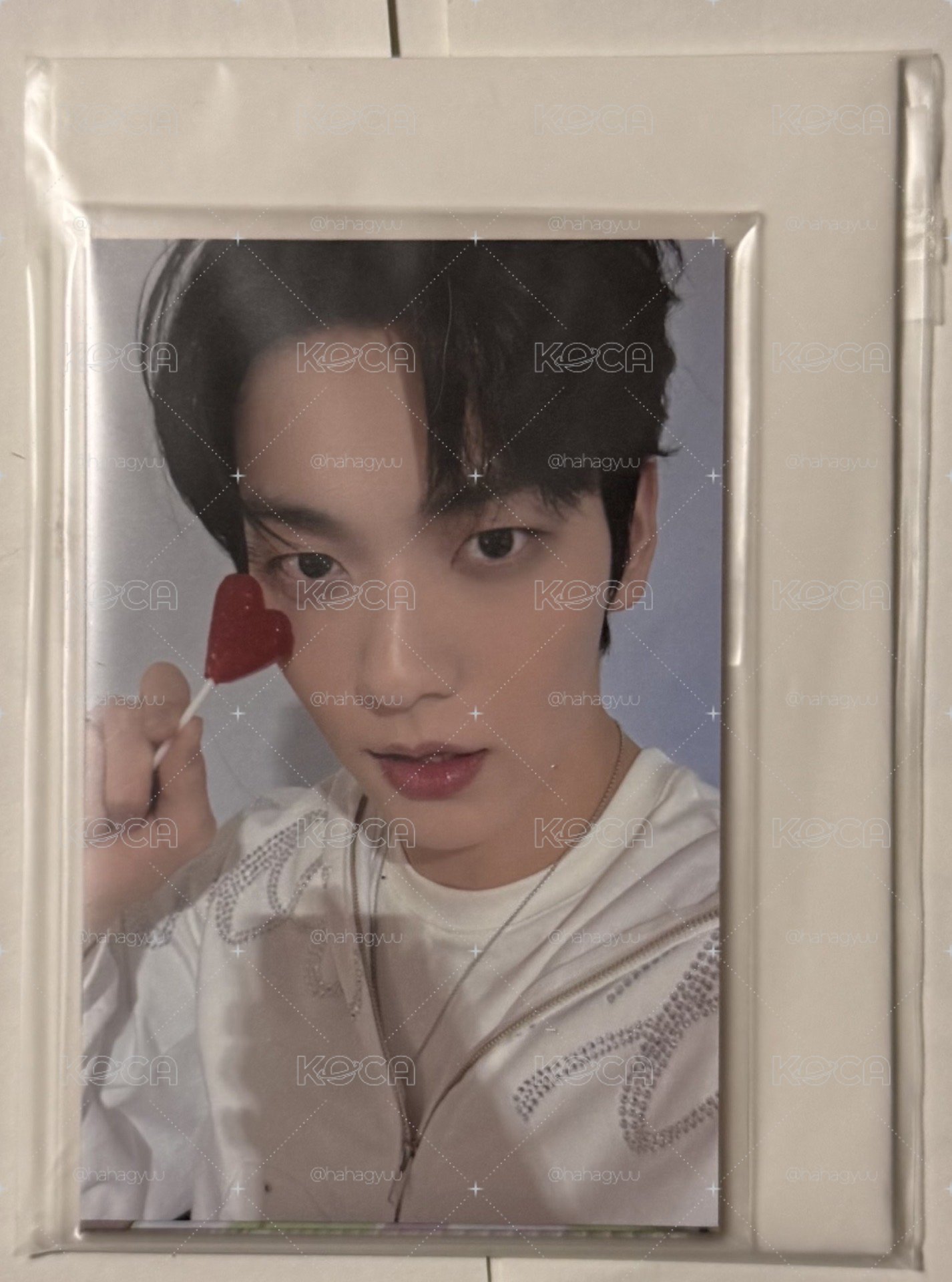 TXT 愛語打歌卡 套出不拆