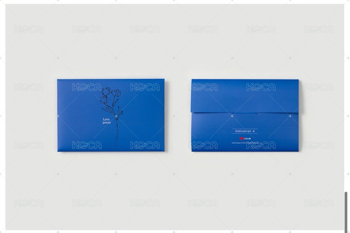 Love poem 明信片 B版 背面