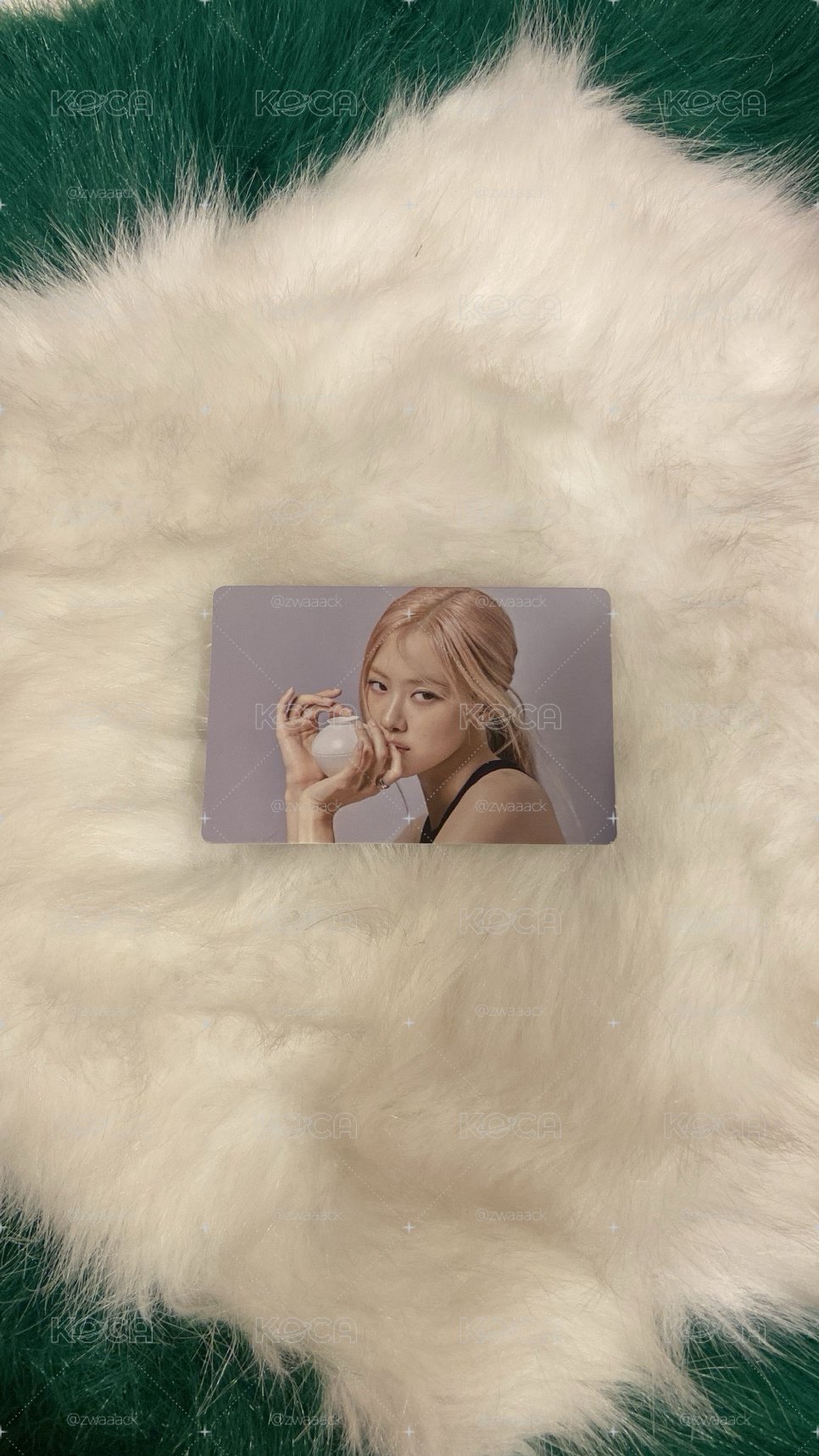 Rosé x Sulwhasoo 代言卡