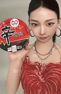 辛拉麵 代言卡 柚