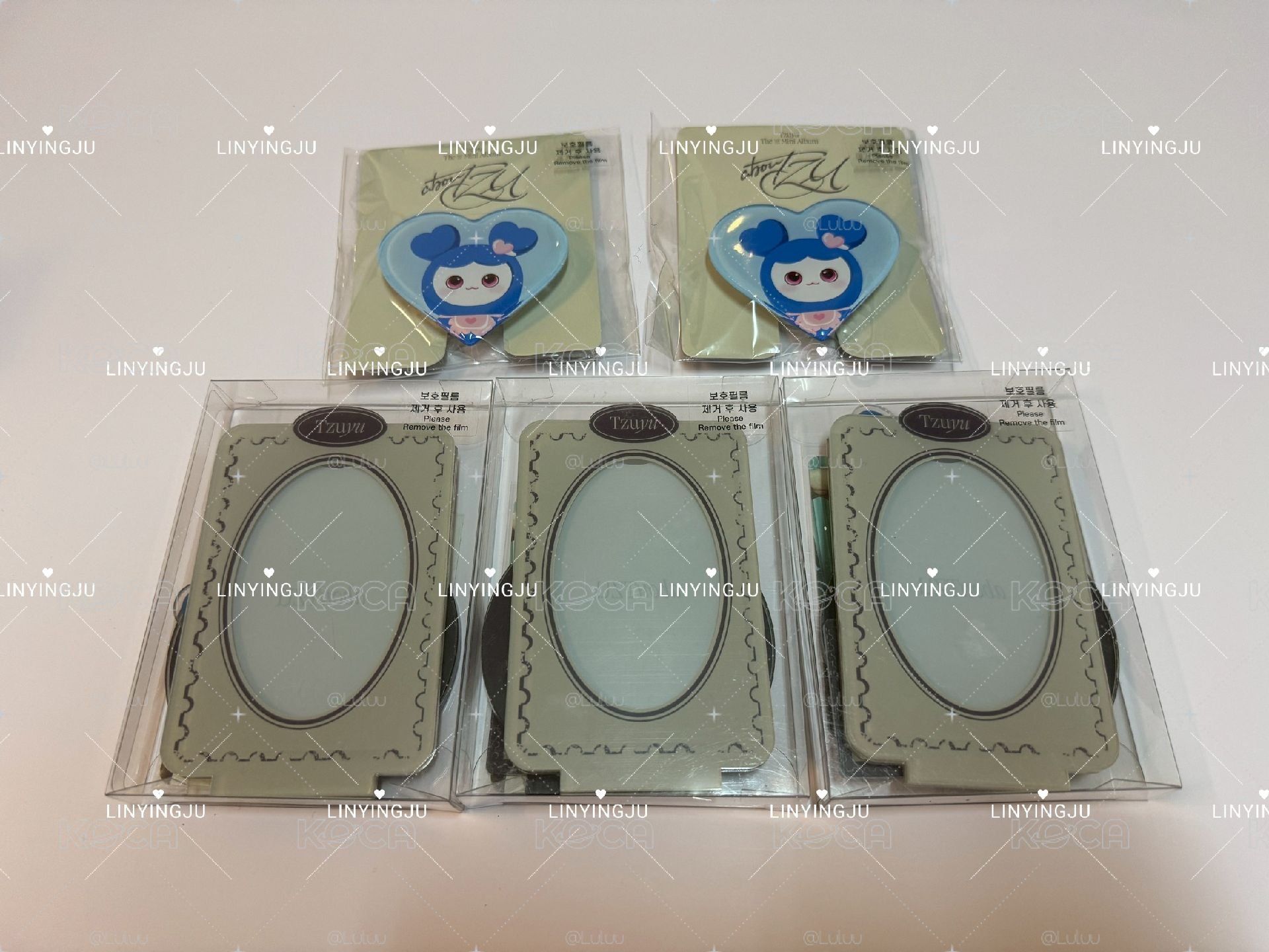 abouTZU快閃店 壓克力立牌組＆手機支架