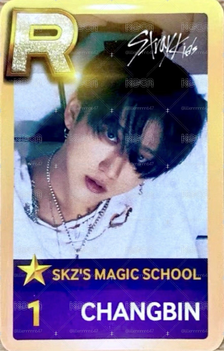 SUPERSTAR 遊戲卡 SKZ’S MAGIC SCHOOL 彬