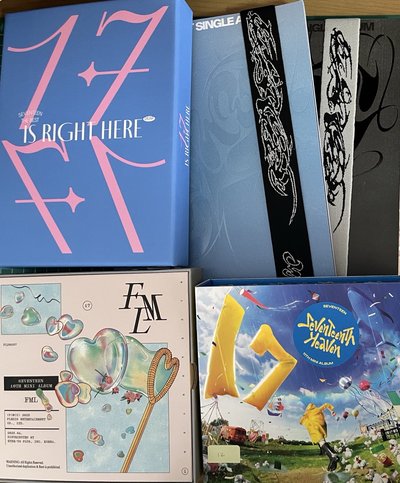 SEVENTEEN 專輯/空專們