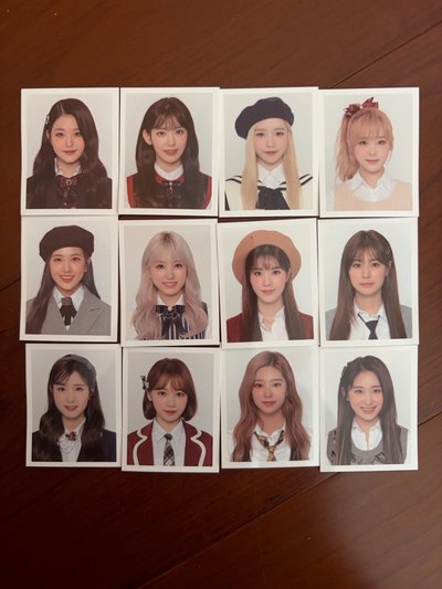 IZ*ONE SECRET DIARY 年曆卡 證件照