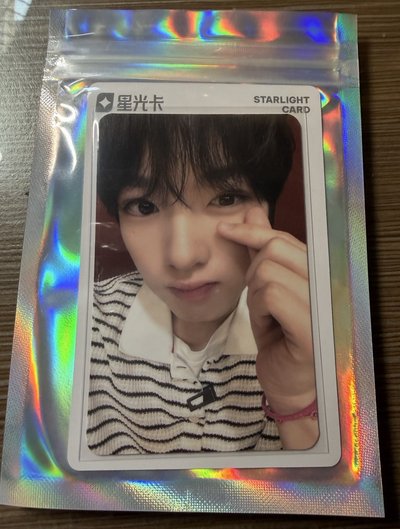 NCT WISH COLOR 典藏星光卡 SAKUYA 1-4星