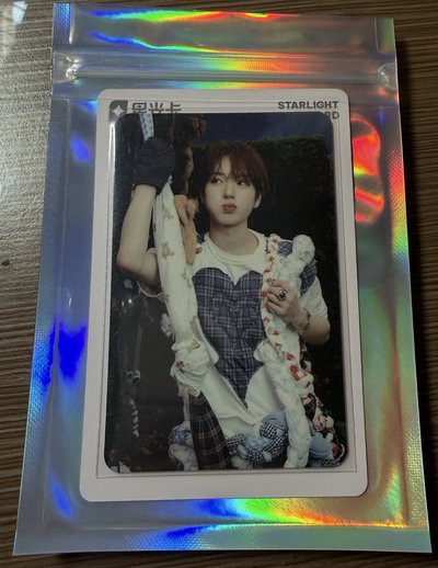 NCT WISH COLOR 典藏星光卡 SAKUYA 1-4星