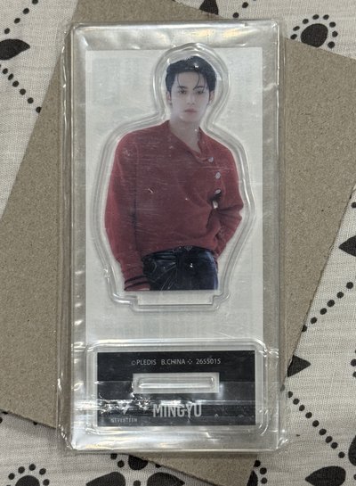 BANDAI 扭蛋 壓克力立牌vol.2 金珉奎