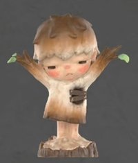 重塑 五代 公仔 樹偶