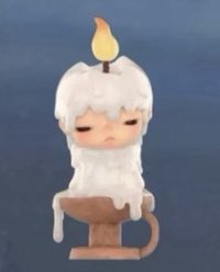 庇護所 六代 公仔 燭台