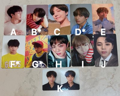 BTS專輯小卡
