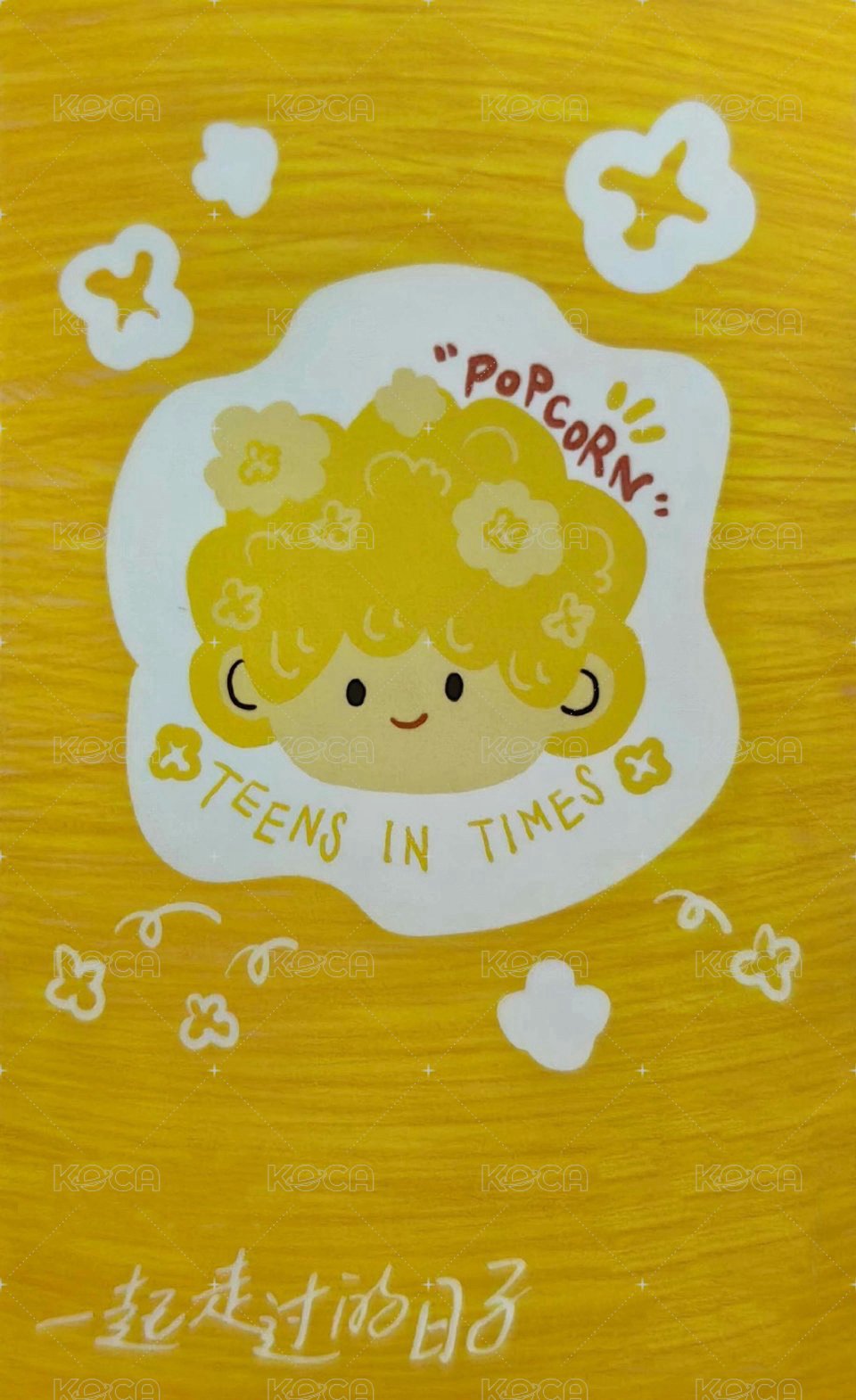 五週年T恤 周邊卡 1T恤卡 背面