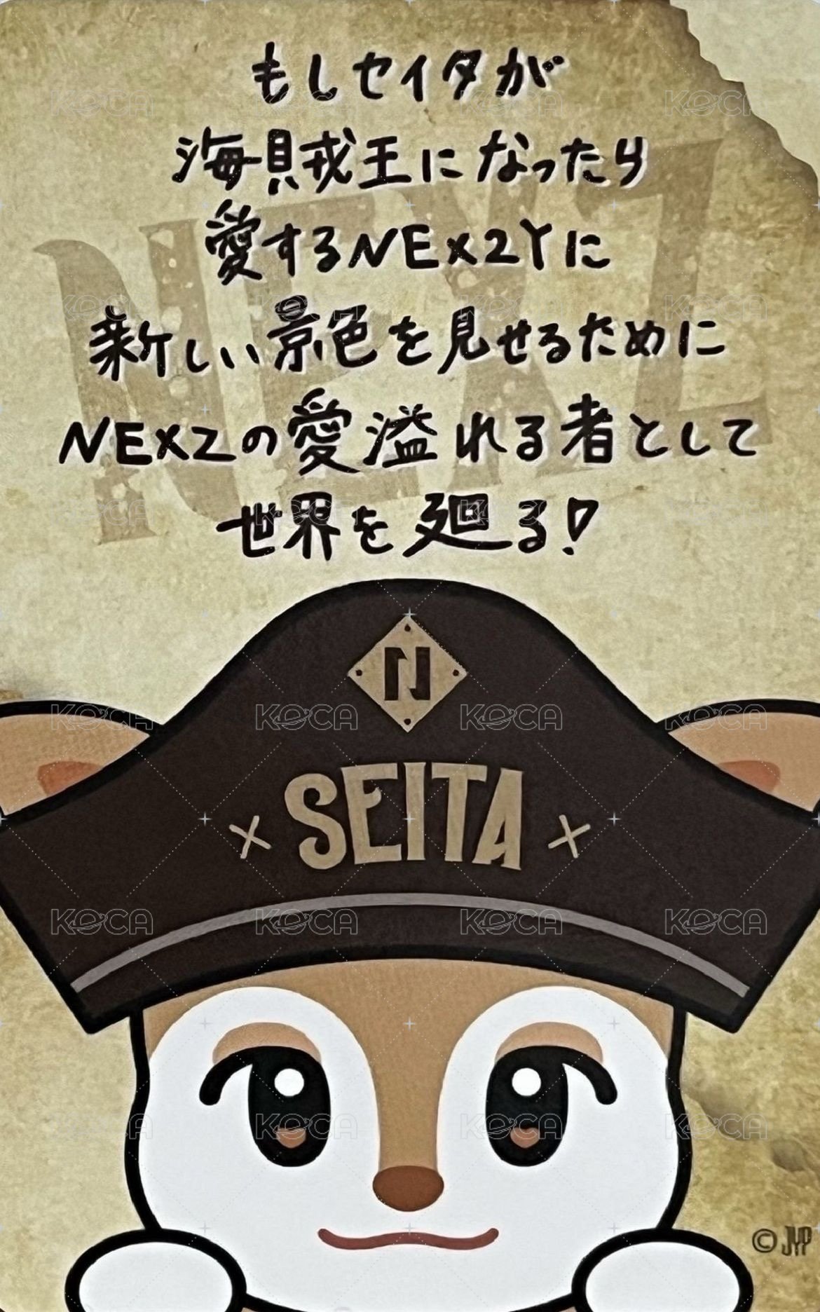 2025 日巡場周 滿額卡 海盜 ver. 背面