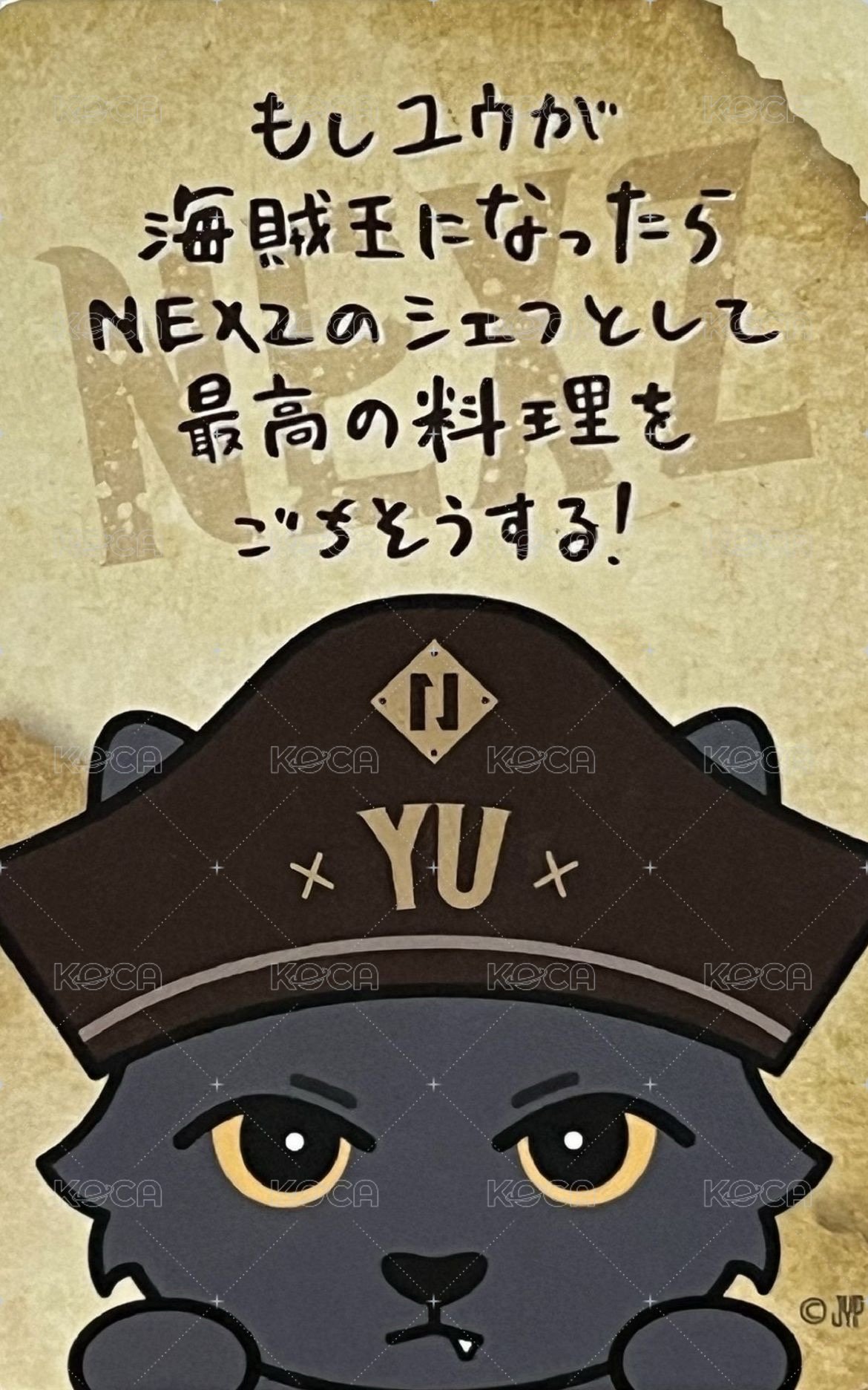 2025 日巡場周 滿額卡 海盜 ver. 背面