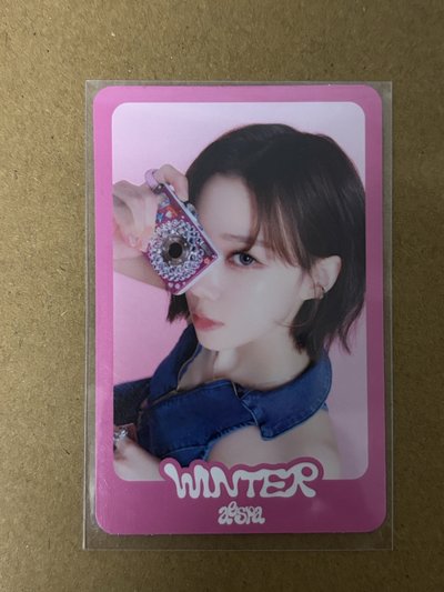 aespa Winter 冬天 ctmi 隨機卡 粉版冬 冬-47