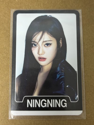 aespa NingNing 寧 Drama 隨機卡 B版寧 寧-45
