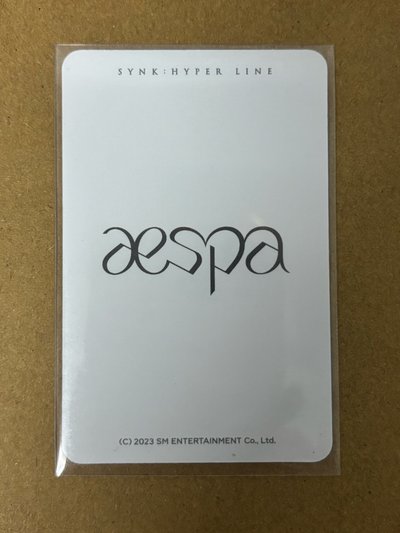 aespa NingNing 寧 一巡 隨機卡 寧-47