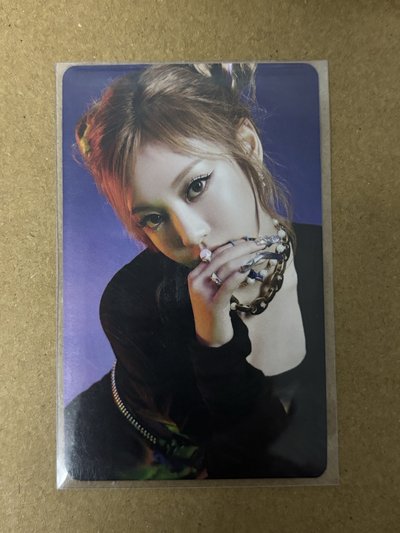 aespa NingNing 寧 Savage 隨機卡 日本sc bus食物卡寧 寧-48